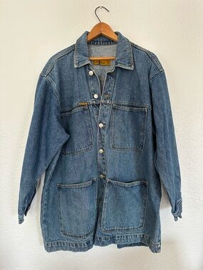 Oversized 90’s Denim Chore Jacket